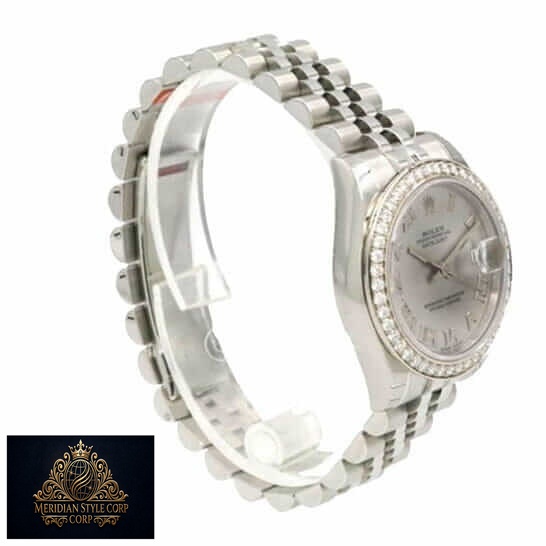 Rolex Datejust 279166 Platinum Diamond Bezel Dial Jubilee Replica