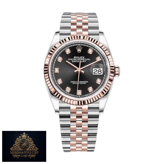 Rolex Datejust 126231 Everose Two-Tone Perfect Clone Quality - Image 4