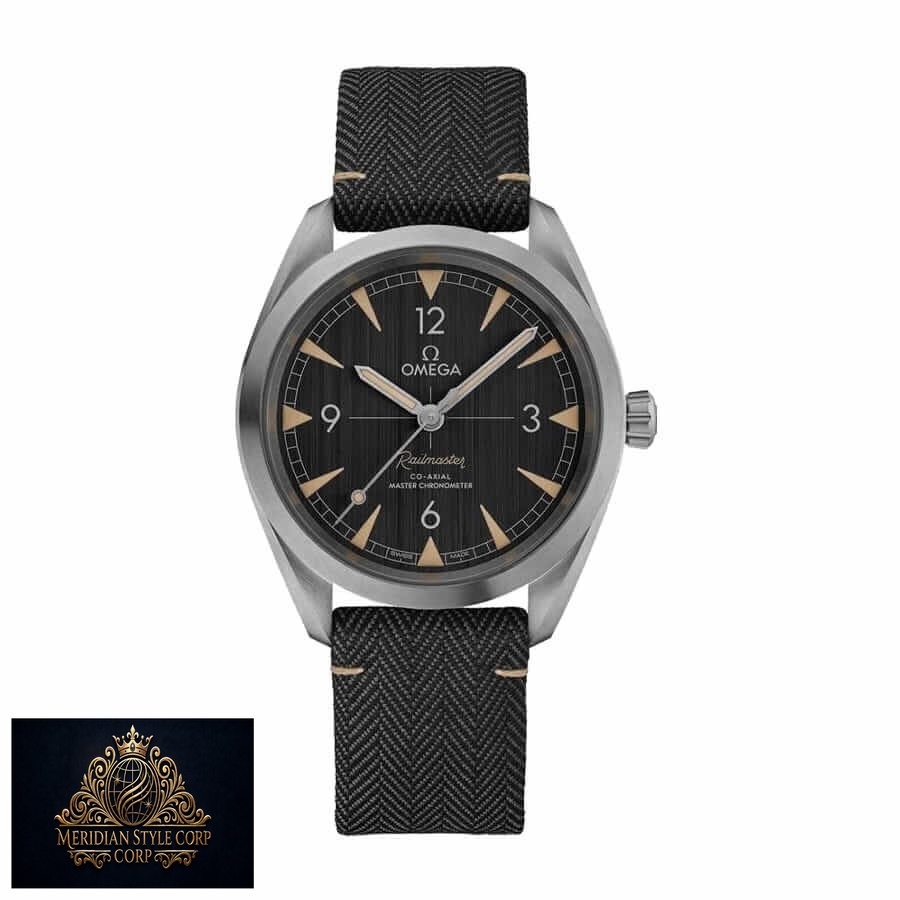 Omega Railmaster Co-Axial Master Chronometer Black Dial 220.12.40.20.01.001 Detailed Replica