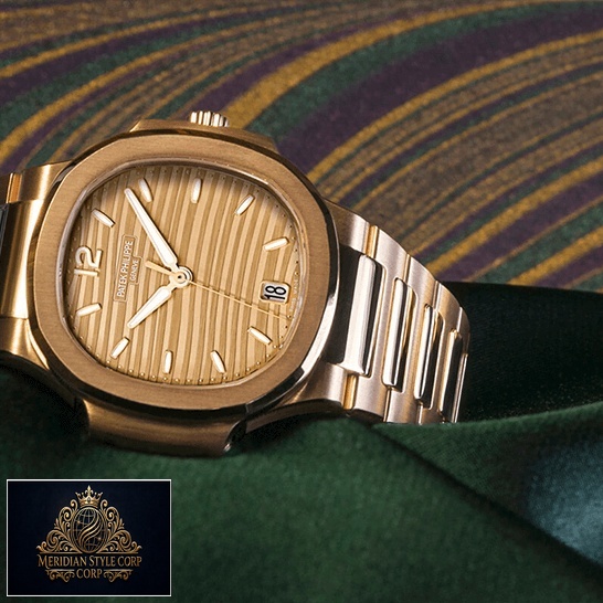 Patek Philippe Nautilus Ladies Golden Rose Gold 71181R-001 Replica