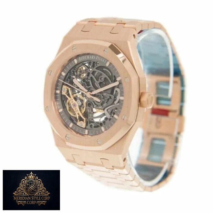 Audemars Piguet Royal Oak 15407ST.OO.1220ST.01 “Rose Gold” Master Replica 1:1 - Image 4