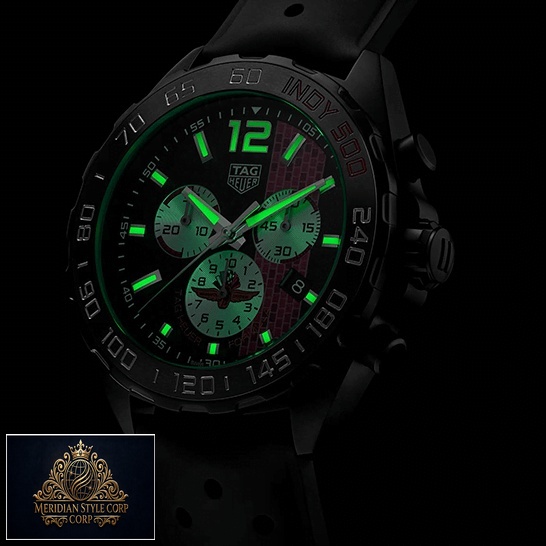 Tag Heuer Formula 1 500 Limited Edition Replica dial phosphor