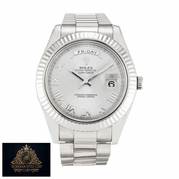 Rolex Day-Date 218239-0041 “White Roman Dial” First-Class Clone - Image 4