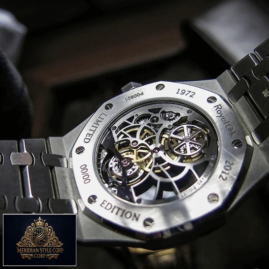 Audemars Piguet Royal Oak 41 Stainless Steel Replica upside mechanism view