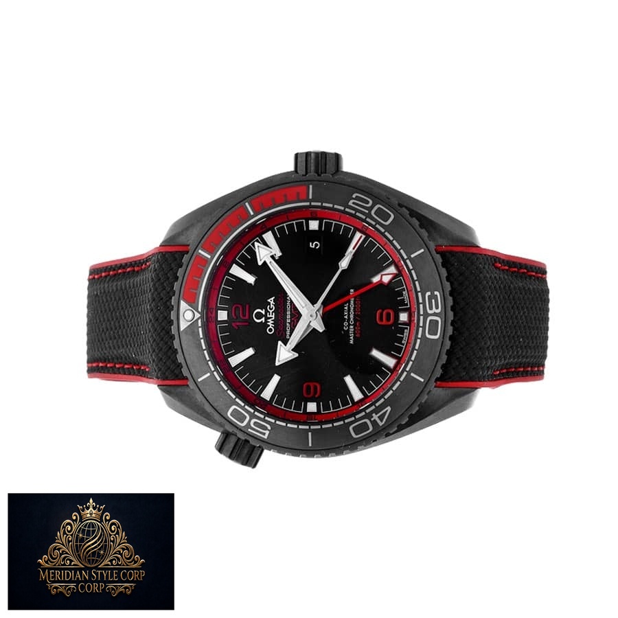 Omega Seamaster Planet Ocean Co-Axial Master Chronometer 215.92.46.22.01.003 “Deep Black” Super Clone Edition - Image 4