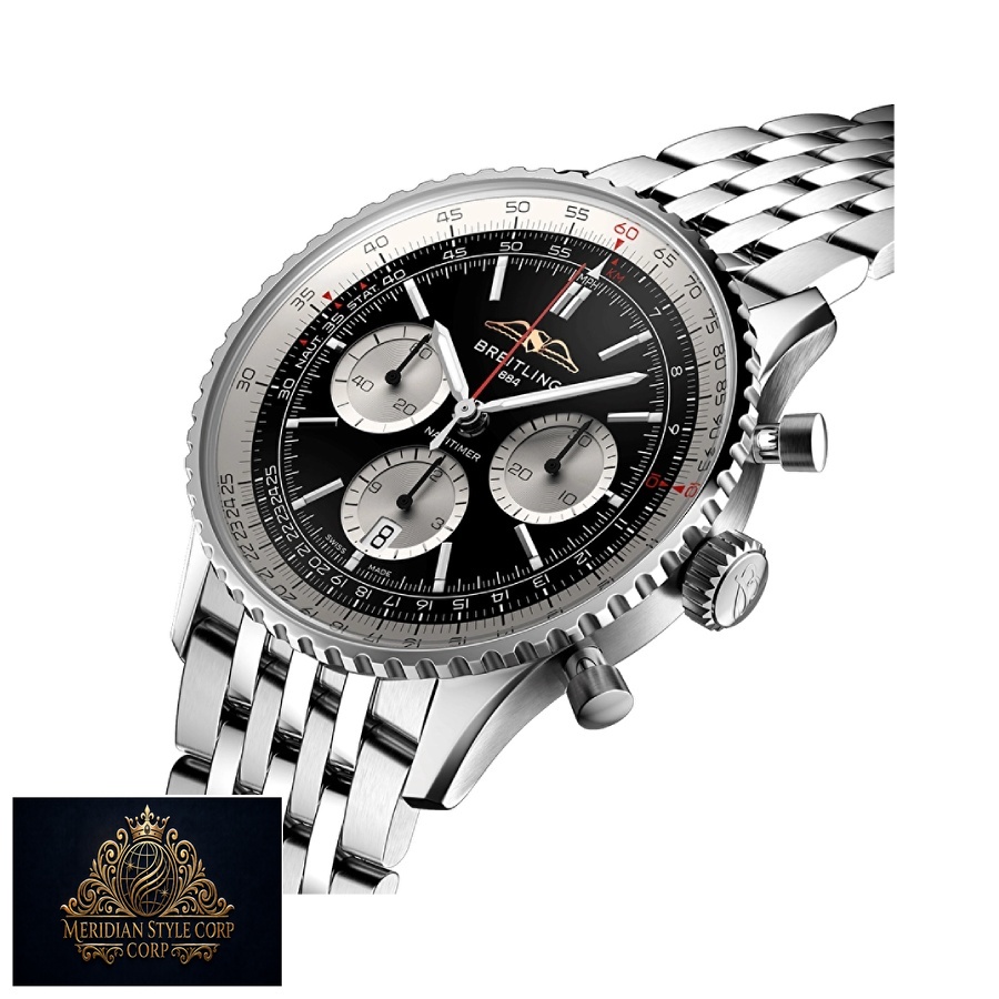 Breitling Navitimer B01 Chronograph 43 AB0121211B1P1 “Black Dial” Masterpiece Clone - Image 3