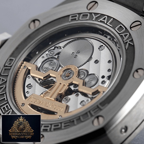 Audemars Piguet Royal Oak Steel Replica mechanism close view
