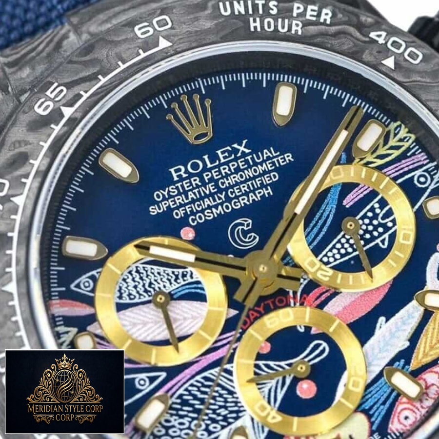 Rolex Cosmograph Daytona 2071401 “Fish Pattern Dial” Premium Copy 1:1 - Image 4