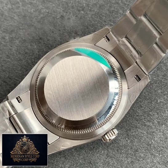 Rolex Datejust 36 Perpetual 116200 Stainless Steel Case Replica on the table