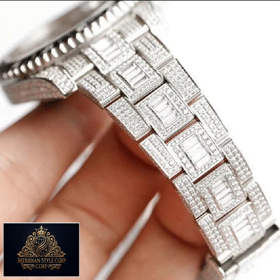 Rolex Submariner 116610LN-97200 Custom Diamond Bracelet Replica