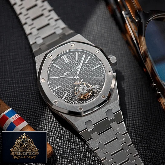 Audemars Piguet 26512ST.OO_.1220ST.01 Tourbillion Black Dial Replica sun glasses & puro