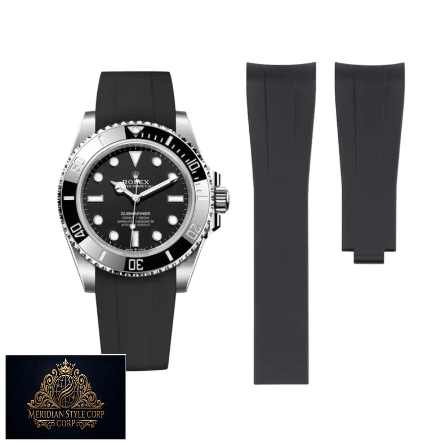 Rolex – Submariner – Rubber Strap – Black - Image 2