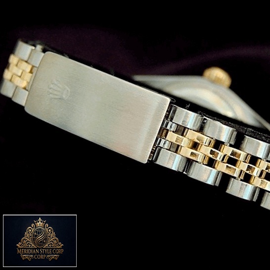 Rolex Datejust Jubilee Bracelet replica stainless steel rolex logo on the buckle