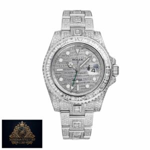 Rolex GMT-Master II 116759SARU “Full Diamond” Elite Super Clone