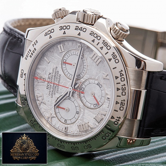 Rolex Daytona 116519 White Romen Numerial Dial Replica on the Green Rolex Box