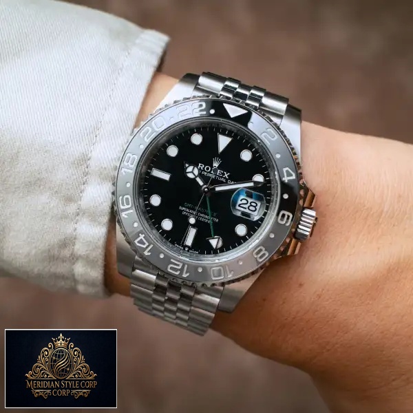 Rolex GMT-Master II 126710GRNR "Bruce Wayne" Deluxe Copy Quality rolex gmt master ii bruce wayne replica