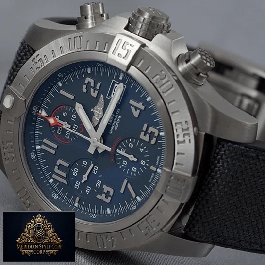 breitling-avenger-E13383101M2W1-replica-tiltedleft