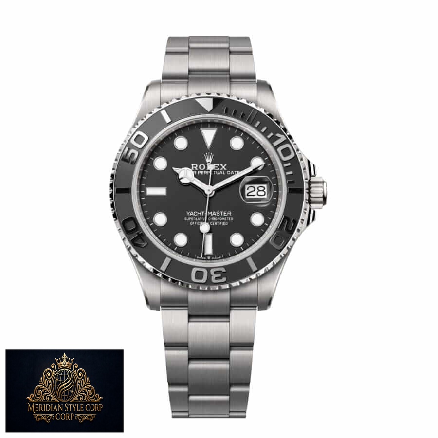 Rolex Yacht-Master Titanium 226627 “White Gold Black Dial” Exclusive Clone 1:1