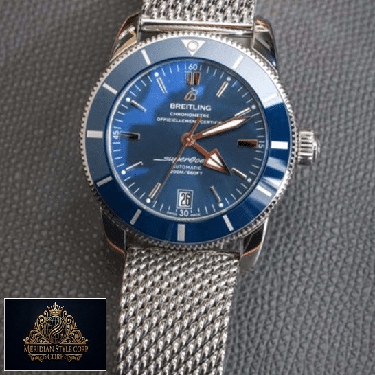 Breitling Heritage AB2010161C1CA1A Blue Dial Replica front view