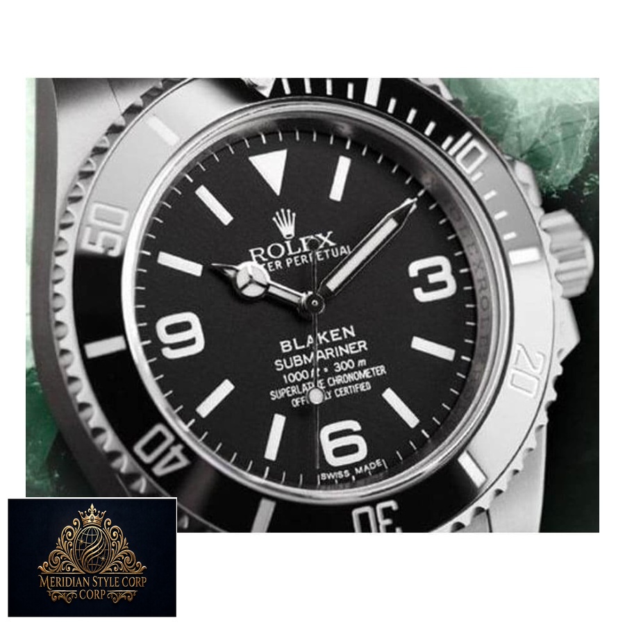 Rolex Submariner 6190 Blaken “Black Dial” Mirror Clone Quality - Image 3
