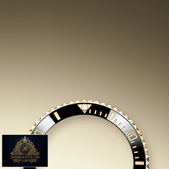 Rolex 16803 Two Tone Black Bezel Replica Rose Gold background