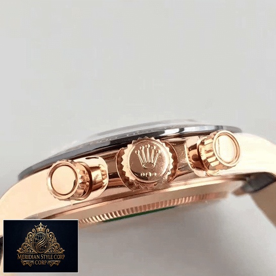 Rolex Daytona 116515LN Yellow Gold Case Button & Crown Pusher Replica