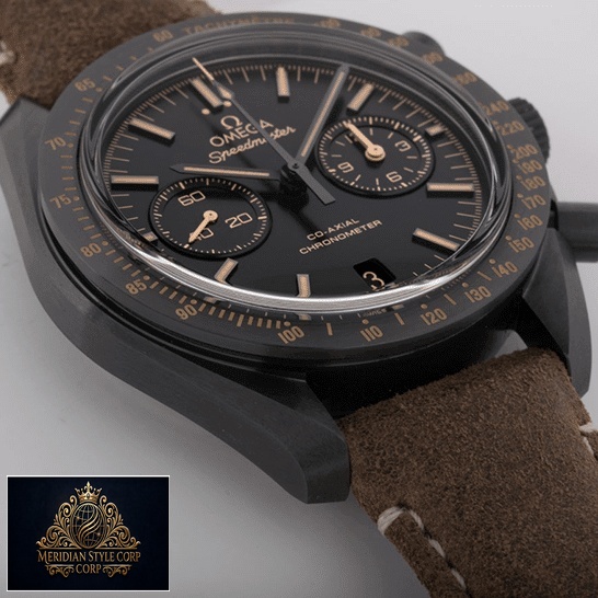 Omega Speedmaster 311.92.44.51 Black Dial Replica white background
