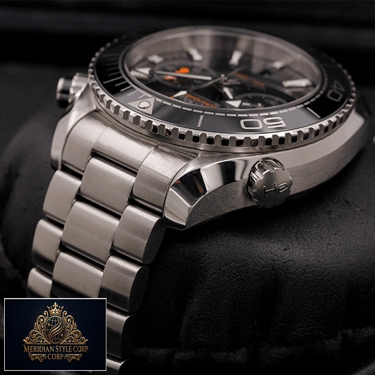 Omega 232_30_46_51_01_001 Seamaster Planet Ocean Steel Black Dial Replica in the box
