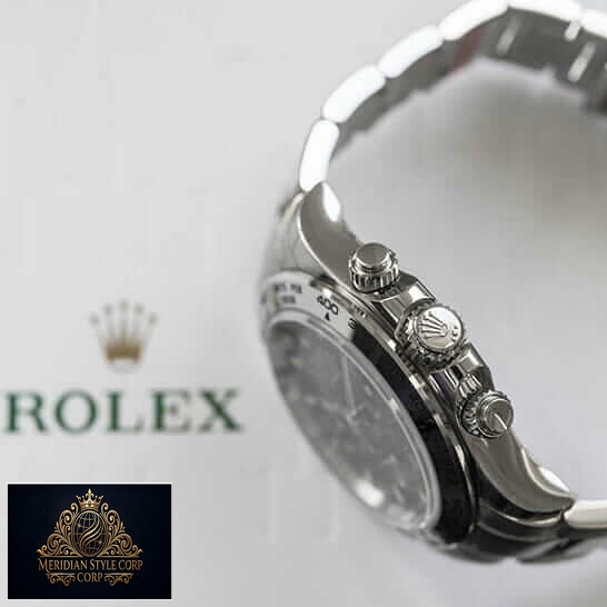 Rolex Daytona 116509 S.Steel Button & Crown Pusher Replica on the Rolex Box