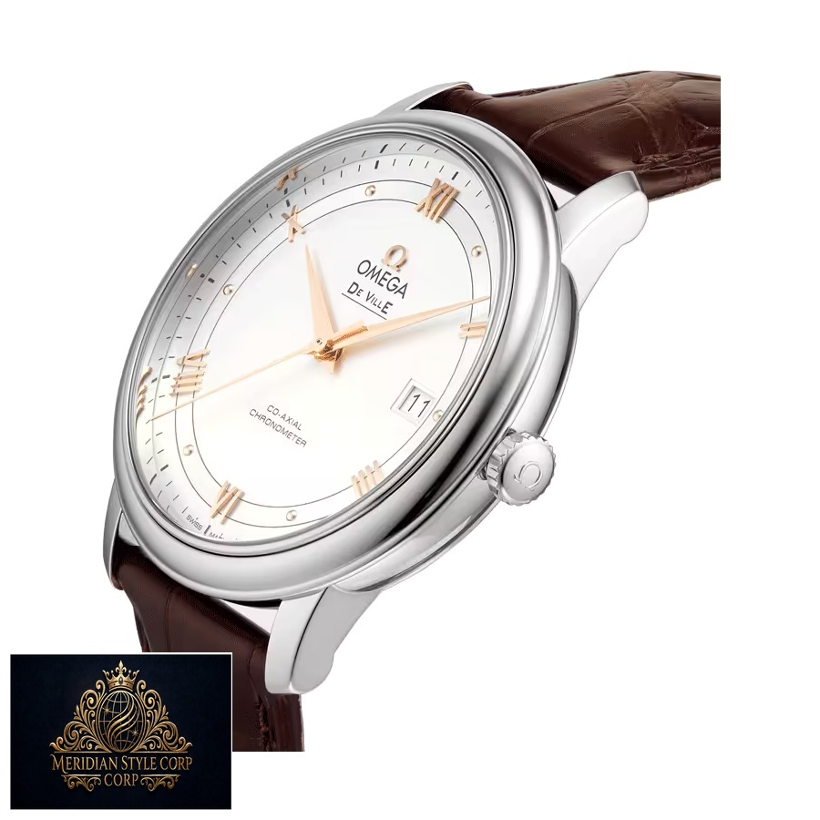 Omega De Ville Prestige 434.13.41.21.03.001 “Blue Dial” Supreme Copy 1:1 - Image 3