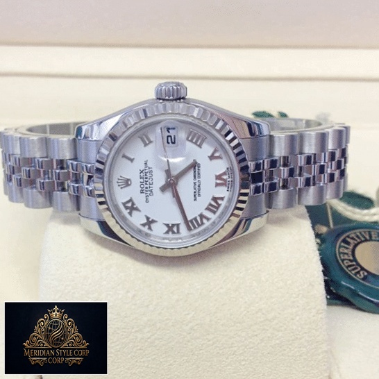 Rolex Datejust 179174 White Romen Numerial Dial Replica