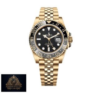 Rolex GMT-Master II 116718LN “Yellow Gold” Authentic Super Replica