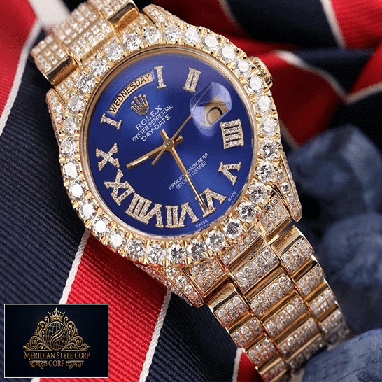 Rolex Day-Date 36 18038 Iced Out Replica