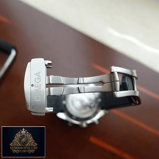 Omega Stainless Steel Clasp Replica opened clasp