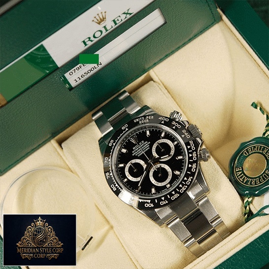 Rolex Daytona 116500ln-0002 Stainless Steel Oyster Replica & Guarantee Card in the box