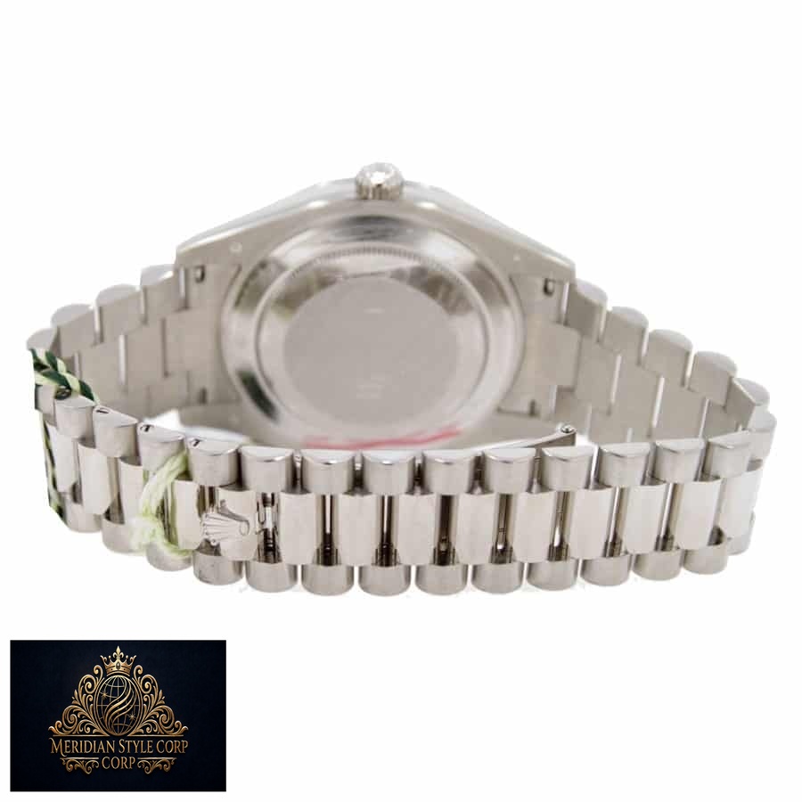 Rolex Day-Date II 218239 “Ice Blue Roman Dial” Masterpiece Replica - Image 4
