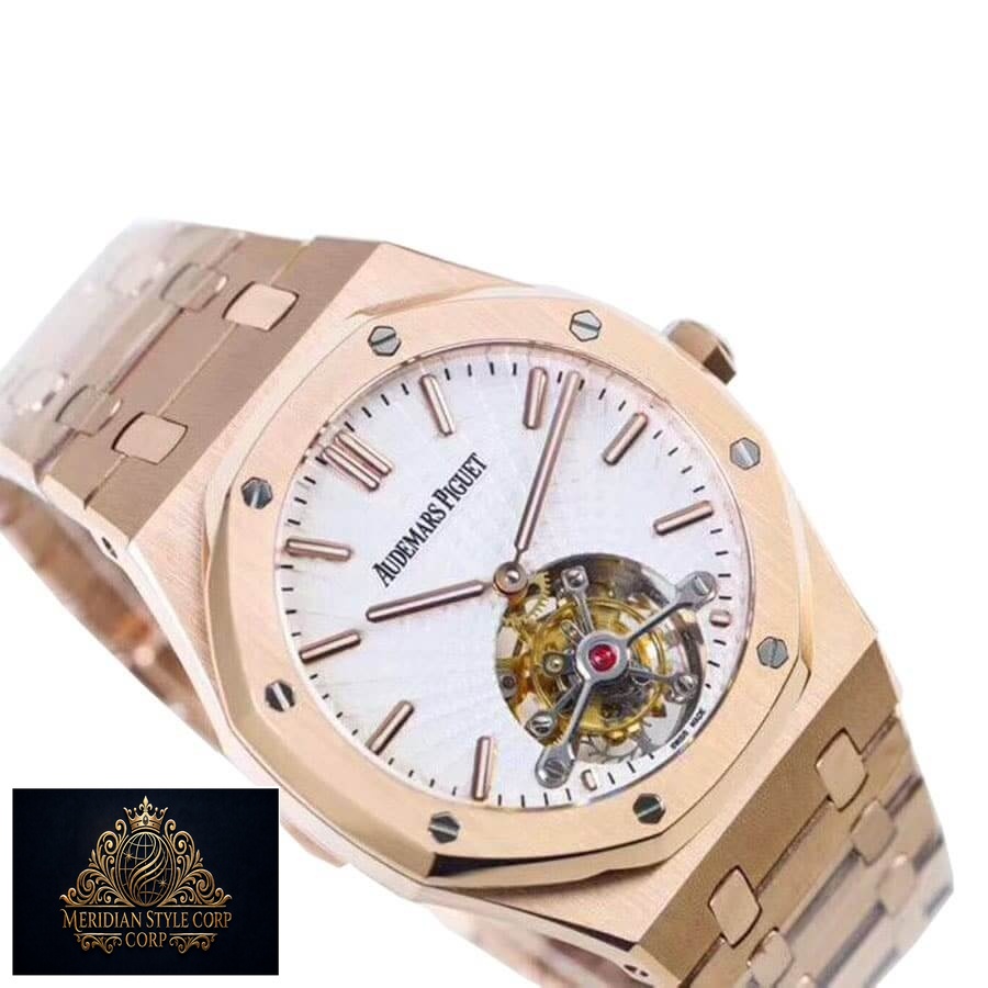 Audemars Piguet Royal Oak Tourbillon 26522ST “Skeleton Dial” Luxury Clone Quality - Image 2