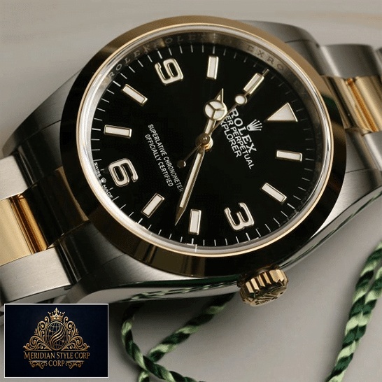 Rolex 2021 Explorer 124273 Black Dial With Stick Indices Replica