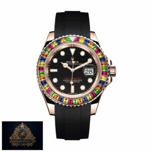 Rolex Yacht-Master Gem-Set Bezel 116695 Super Clone Quality
