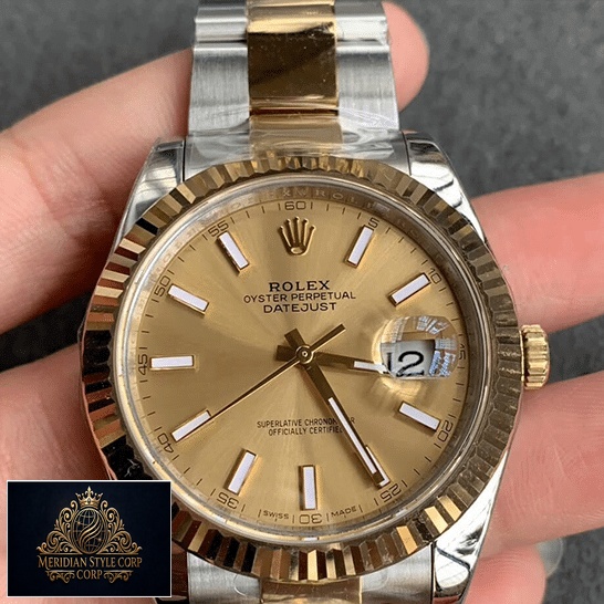 Rolex Datejust 126333 Champagne Dial & Fluted Bezel Replica
