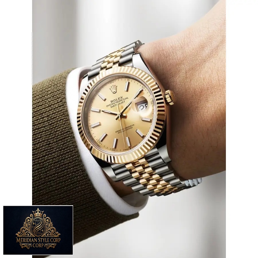 Rolex Datejust 126333 Oyster Steel-Gold High-End Replica 1:1 - Image 2