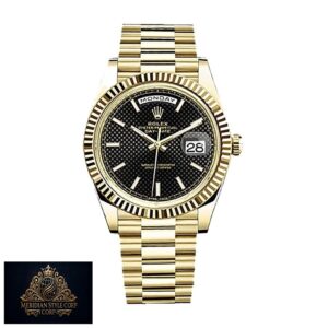 Rolex Day-Date 228398TBR “Black Dial” Replica