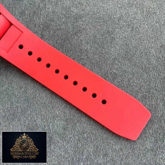 Richard Mille Red Rubber Bracelet Replica