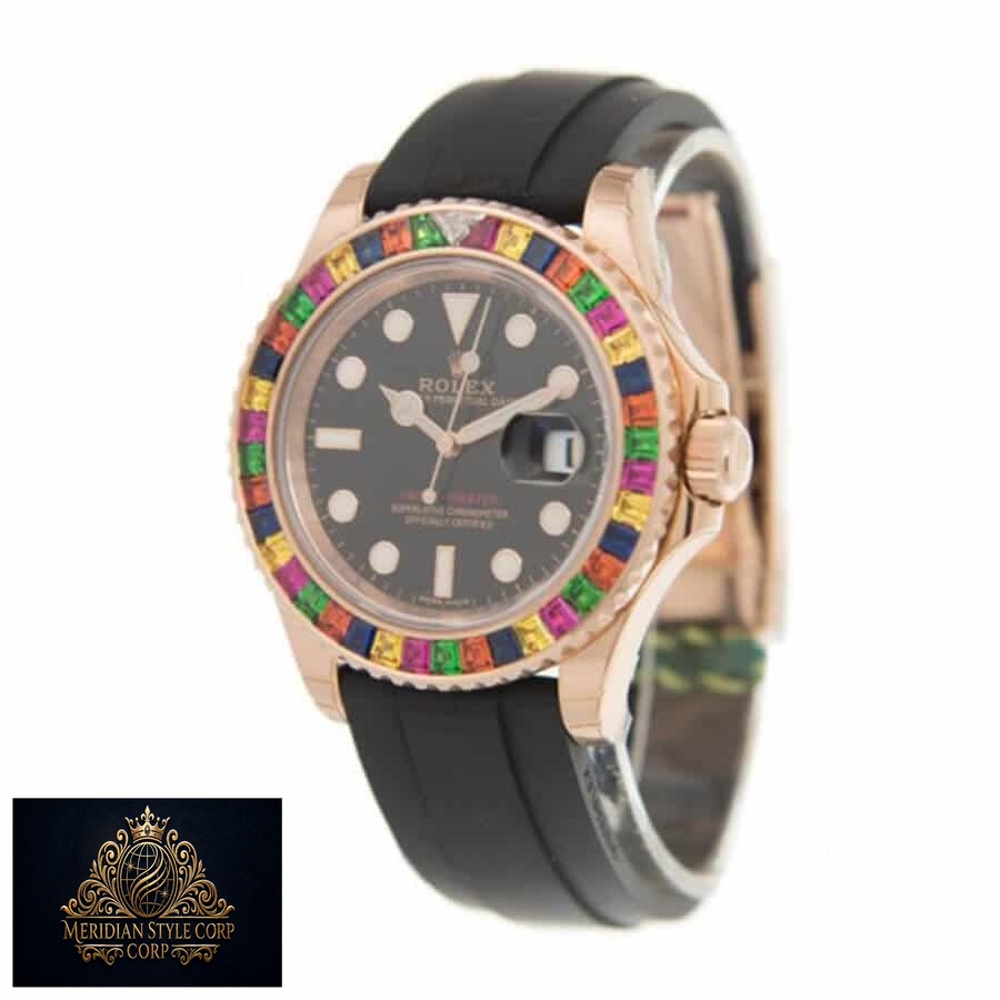 Rolex Yacht-Master Gem-Set Bezel 116695 Super Clone Quality - Image 2