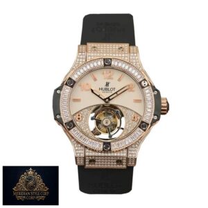 Hublot Big Bang Unico 345.SE.2010.LR.1704 “Gold & Diamond” Super Clone Detailed Replica