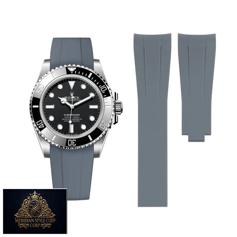 Rolex – Submariner – Rubber Strap – Grey - Image 2