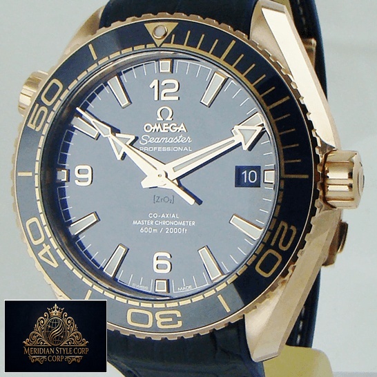 Omega Seamaster Blue Dial Planet Ocean Replica crown / push button