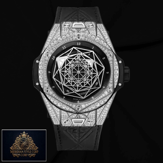 Hublot Big Bang Titanium 415_NX_1112_VR_1704_MXM17 Replica black background