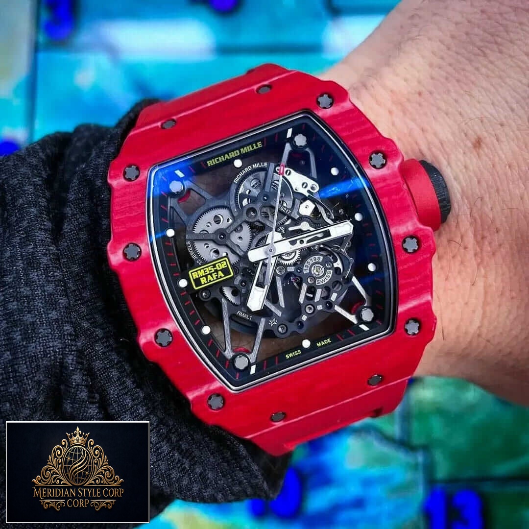Richard Mille RM 35-02 "Red Quartz TPT" Top Replica 1:1 Yeni Proje 26