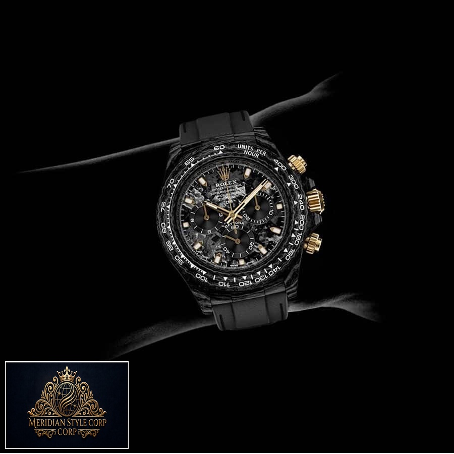 Rolex Cosmograph Daytona DIW “All Carbon Lemon Edition” Superior Replica - Image 4